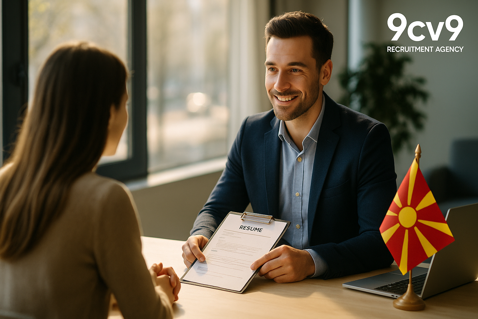 Recruit top talent in North Macedonia with 9cv9 Recruitment Agency