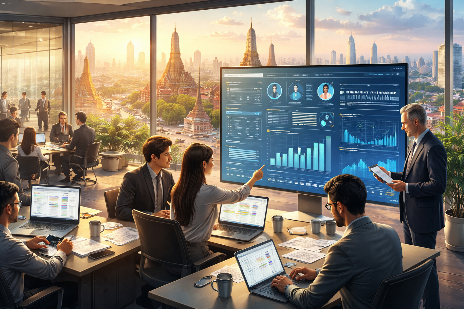 Explore 156 hiring and recruitment statistics, data, and trends shaping Thailand’s labour market, talent demand, and hiring strategies in 2026.